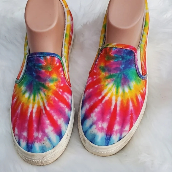 Skechers Tie Dye Slip on Sneakers 9.5‎ - Picture 2 of 8